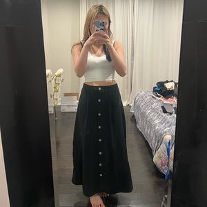 Black Maxi Skirt